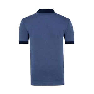 Logo de la marque OEM Impression personnalisée 100% coton T-shirt polo pour hommes à manches courtes T-shirts à motif solide pour hommes - Product Image 2