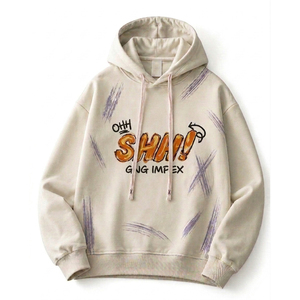 เสื้อฮู้ดดี้ผ้าฝ้าย/โพลีเอสเตอร์เฟรนช์เทอร์รี่ลำลอง/สปอร์ตสำหรับผู้ชายรุ่นใหม่ปี 2026 บริการ OEM/ODM รับผลิตแบรนด์ส่วนตัว MOQ ต่ำ จัดส่งรวดเร็ว - Product Image 1