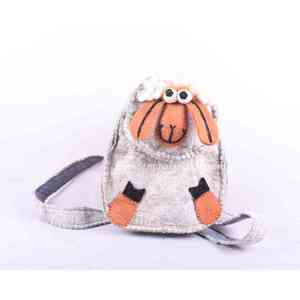 Student <b>Backpack</b> in Felt Sheep Design - Product Image 1