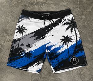 Shorts de Playa Personalizados para Hombre con Estampado de Palmeras Tropicales, Secado Rápido, para Surf, Natación y Deportes Acuáticos - Product Image 6
