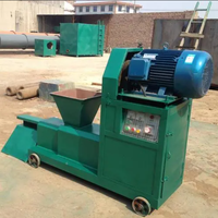 Extrudeuse de copeaux de bois, extrudeuse de charbon de bois, machine à briquettes de biomasse, compacteur de copeaux de bois biomasse, entraînement par moteur, 300-320 kg/h