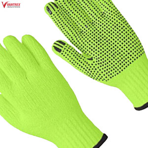 Guantes de Trabajo de Algodón de Grano de Cabra con Puño Reforzado, Tejido de Algodón Interlock, Transpirables, Resistentes al Calor y al Frío, Estériles, de Alta Calidad - Product Image 4
