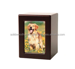 Cadre photo pour animaux de compagnie, urnes en bois, urnes funéraires artisanales, urnes de souvenir en bois de haute qualité - Product Image 4