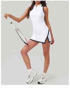 Tenue de tennis pour femme, dynamique, active, de qualité supérieure, flexible, légère, élégante, performante, confortable et fluide - Product Image 2