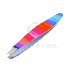 Medical Grade Stainless Steel Precision Travel Tweezer Featuring Perfectly Aligned <b>Hand</b>-<b>Filed</b> Tips for Effortless Hair Removal - Product Image 4