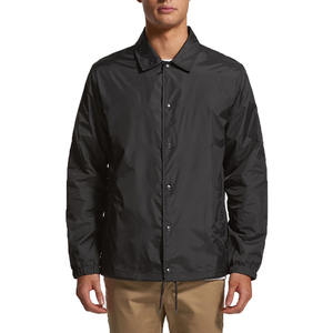 เสื้อแจ็คเก็ตโค้ชสำหรับผู้ชาย น้ำหนักเบา กันน้ำ มีฮู้ด โลโก้ด้านหน้า กันลม ใส่ได้สองด้าน เป็นมิตรกับสิ่งแวดล้อม สำหรับฤดูหนาว แห้งเร็ว ระบายอากาศได้ดี - Product Image 5