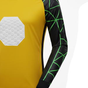 Uniforme de Portero de Fútbol para Adultos, 100% Poliéster, Secado Rápido, Manga Larga, Conjunto de Uniforme de Entrenamiento y Juego, Camiseta de Fútbol - Product Image 4