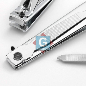 Coupe-ongles en acier inoxydable 12,5 mm à mâchoires larges, lame plate, pointe arrondie, durable, pour usage manuel, outil de soin personnel pour adultes - Product Image 6