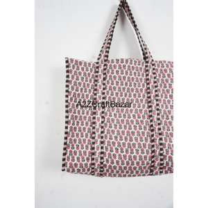 Bolso Tote de Algodón a Rayas Vintage de Lujo de Alta Gama para Mujer, con Asa Larga, Ideal para Viajes de Verano, Playa, Almacenamiento y Exhibición - Product Image 3