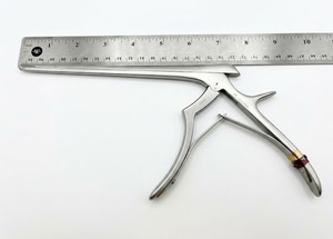Spurling Kerrison Rongeur 2mm X 40 UpBite 7" Instrument Neurochirurgical pour l'Élimination Précise des Os, Modèle Manuel Réutilisable SI-KPR-24 - Product Image 3