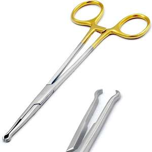 Vasectomía sin bisturí: Juego de instrumentos quirúrgicos con pinzas anilladas de acero inoxidable de Surgiright - Product Image 6