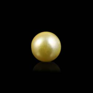 Premium 9.1 Carat Golden Pearl Loose Gemstone for Fine Jewelry - Product Image 1