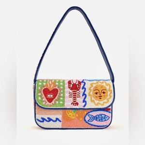 Bolso y Cartera de Resina con Cuentas Hechas a Mano para Mujer, The Craft Exim |   Accesorio de Moda Étnica Tradicional de la India Sin Impresión - Product Image 1