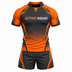 Conjunto de Uniforme de Rugby Transpirable para Hombre, Camiseta Sublimada Personalizada, Uniformes de Rugby y Fútbol OEM ODM para Equipos - Product Image 5