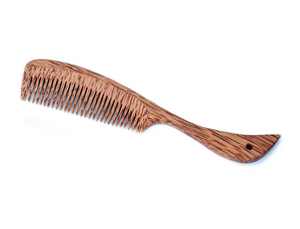 Peigne à cheveux en bois de coco de qualité supérieure, écologique et durable, peigne en bois naturel pour hommes et femmes par Vigi Farm - Product Image 3