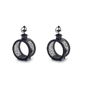 Nuevo farol decorativo de vidrio y hierro para el hogar, color negro mate, tamaño estándar, portavelas hecho a mano, tamaño y forma personalizados - Product Image 5