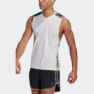 T-shirt sans manches classique personnalisé pour homme en coton, coupe ample, imprimé, 100 % coton - Product Image 4