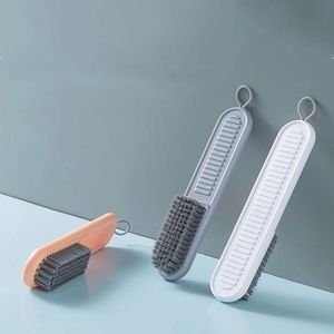 Soft Bristle Household Cleaning Brush Easy Grip for Laundry <b>Scrubbing</b> <b>Clothes</b> Underwear Shoes Other Items - Product Image 2