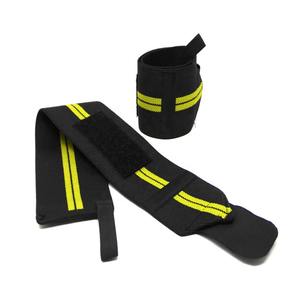 Sangles de poignet en nylon élastiques et extensibles pour la musculation, bandes de soutien pour le poignet, sangles de gym pour haltérophilie - Product Image 4