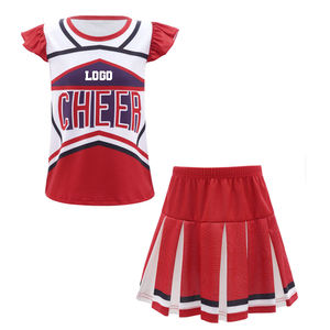 Uniformes de práctica personalizados para equipos de baile y animación para adultos, con diseños de pedrería impresa y abalorios, ideales para calentamientos. - Product Image 1