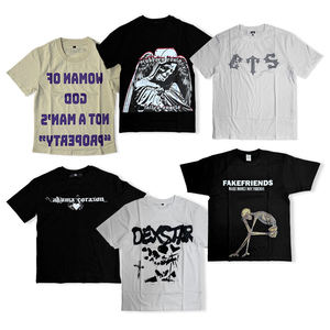 T-shirts personnalisés de haute qualité 100% coton pour hommes, T-shirt de marque avec votre logo - Product Image 5