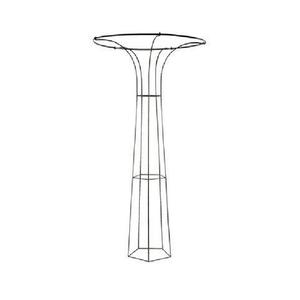 Nouvel Arrivage : Support de Plantes en Fer Forgé pour Clôture, Peinture Argentée, Facile à Assembler pour Plantes Grimpantes, Taille et Forme Personnalisables - Product Image 4