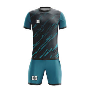 Conjunto Deportivo de Fútbol Transpirable de Primera Calidad, Camiseta de Fútbol de Secado Rápido, Uniforme de Fútbol de Manga Corta - Product Image 2