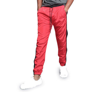 Pantalon de sport pour homme 2026 personnalisé de haute qualité, coupe oversize, imprimé, réfléchissant, en nylon, pour la course à pied - Product Image 5