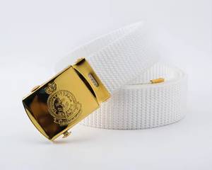 Cinturón Táctico de Nylon Personalizado de 33 mm, Cinturón de Tela con Hebilla de Cierre Automático, Cinturón de Uniforme para Marineros - Product Image 3