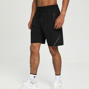 Shorts cargo décontractés pour hommes à taille élastique, logo frontal uni, respirants, légers, imperméables, pour activités de plein air - Product Image 4