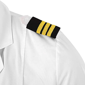Épaulettes de qualité supérieure, couleur personnalisée, sangle d'épaule de pilote, épaulettes d'uniforme, design personnalisé, fabriqué au Pakistan - Product Image 3