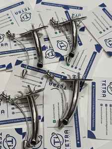 Tube trachéal de trachéotomie Premium Jackson 9 mm réutilisable en acier inoxydable chirurgical, canule trachéale pour la gestion des voies respiratoires en ORL - Product Image 4