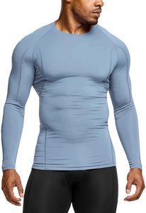 Maillots de compression personnalisés pour adultes unisexes en Spandex et Polyester, séchage rapide, 230g, manches longues, pour MMA et BJJ, sublimation - Product Image 6