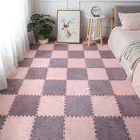 OEM ODM Vente en gros de tapis en EVA à surface en fourrure douce écologique de haute qualité, tapis pour bébé pour la décoration de la maison, isolation thermique