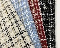 Tejido Jacquard TC de punto tweed teñido con hilo de poliéster, algodón y elastano elástico para trajes de niños, niñas y mujeres, y bolsos. - Product Image 4