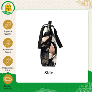 Bulk Exporter Selling High Quality Eco-Friendly All-Over Printed Dyed Canvas Shopping Shoulder <b>Bag</b> with <b>Long</b> Tape Handle - Product Image 5