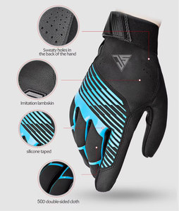 Guantes Táctiles para Conducir, Ciclismo y Deportes, Resistentes al Viento, Antideslizantes, Gruesos, con Pantalla Táctil, Cálidos, para Esquí - Product Image 2