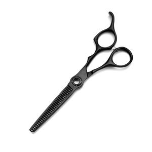 Tijeras Profesionales para Adelgazar el Cabello, Acero Inoxidable, Hoja Afilada de 30 Dientes, para Diestros, Uso en Salón, Mango Mediano de Plástico - Product Image 3