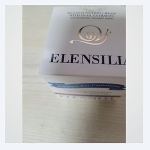 Crèmes faciales coréennes ELENSILIA K-Beauty Elrensilra Escargot Original Repair Cream Fabriqué en Corée 50 g x 8 - Product Image 2
