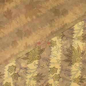 Tissu en coton imprimé floral en gros, tissu imprimé Dabu, tissu imprimé au bloc, tissu indien teint aux plantes, vêtements pour femmes - Product Image 6