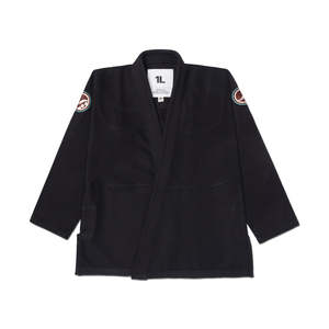Customized Black BJJ <strong>Gi</strong> Kimono Adults Unisex 100% Cotton Loose Lightweight Eco-Friendly Embroidered Logo Durable Martial Arts - Product Image 1