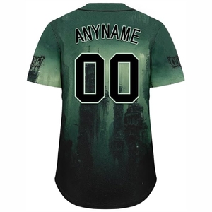 Maillot de baseball entièrement sublimé, vêtements de sport respirants pour hommes, femmes et équipes de jeunes - Product Image 5