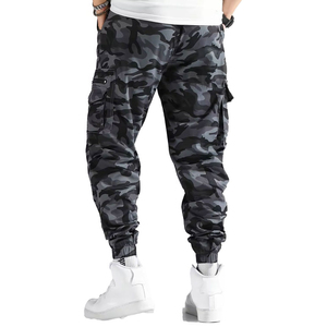 Casual Loose Fit Men <b>Drawstring</b> Cargo Pants Stylish Multi Pocket <b>Trousers</b> For Outdoor And Casual Wear Men Urban Cargo Pants - Product Image 4