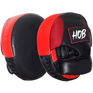Guantes de Boxeo de Piel Sintética de Primera Calidad, Almohadillas Planas y Curvas para Entrenamiento de MMA y Artes Marciales - Product Image 4