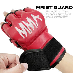 ขายตรงจากโรงงาน ถุงมือ MMA หนังคุณภาพสูง บริการ OEM แบบกำหนดเอง อุปกรณ์ฝึกซ้อมมวย - Product Image 3