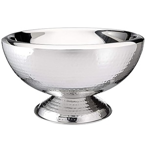 Bac à punch isotherme en acier inoxydable martelé à double paroi, 3 gallons, pour hôtels, traiteurs et événements - Vente en gros OEM - Product Image 1