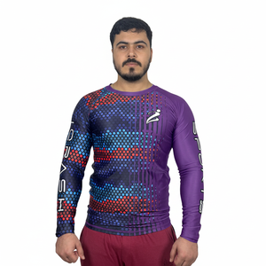 Rashguards à manches longues sur mesure, respirants et personnalisables avec votre logo – Service OEM disponible - Product Image 6