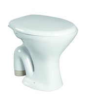 Urinoir moderne monobloc pour hommes, à poser au sol, avec siphon en P/S, en céramique de haute qualité