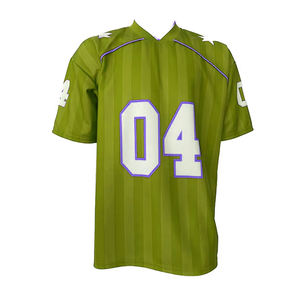 Vente en gros d'usine, maillots de football américain pour hommes, patchs brodés personnalisés, chemises à manches courtes - Product Image 5