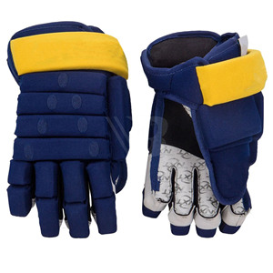 Guantes de Hockey sobre Hielo de Diseño Profesional, Par de Guantes Personalizados de Cuero con Cierre de Hebilla Antideslizante, Edición Premium Unisex - Product Image 1